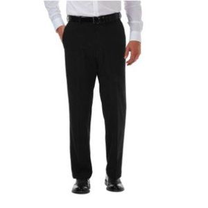 Haggar Men's Cool 18 Pro Pant in Black